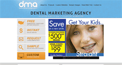 Desktop Screenshot of dentalmarketingagency.com